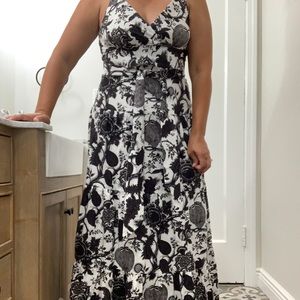 J.Crew Tiered Ratti maxi